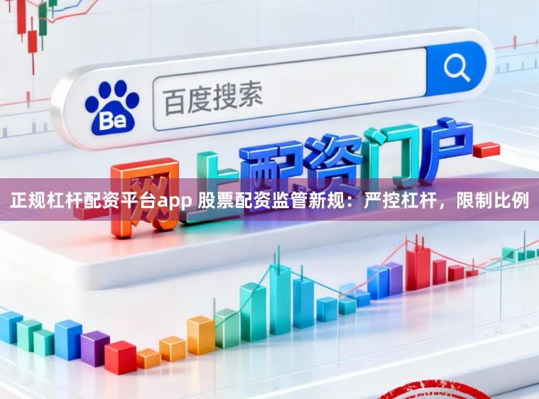 正规杠杆配资平台app 股票配资监管新规：严控杠杆，限制比例